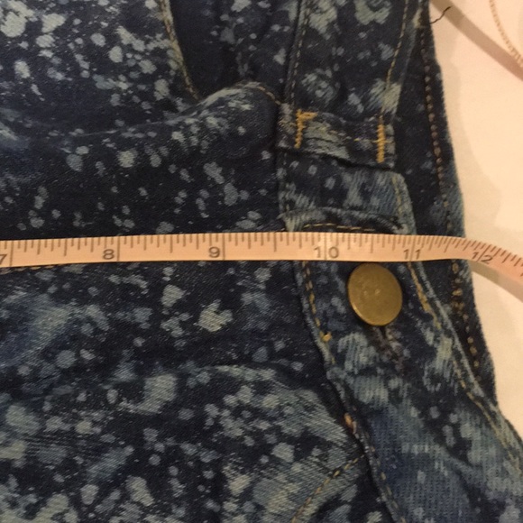 Vintage High Waisted Acid Wash Tie Dye Mom Jeans - Picture 10 of 11